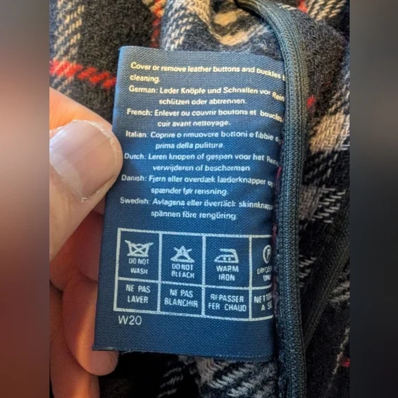 Burberrys Vintage Wool Coat Size: 10 - Picture 13 of 15